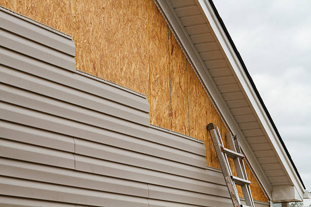 Professional Wood Siding technician working in North Babylon, NY